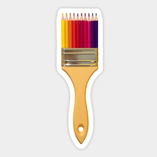 Artistic Brush Sticker